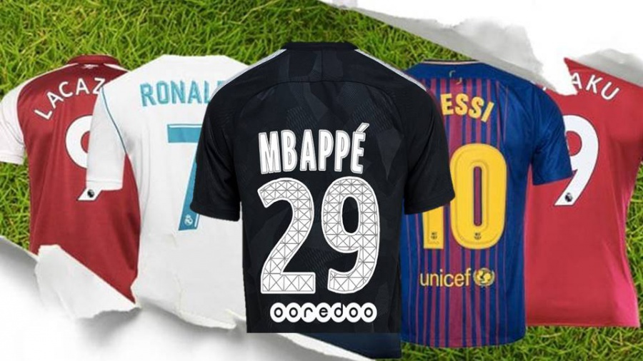 Les numéros des joueurs.