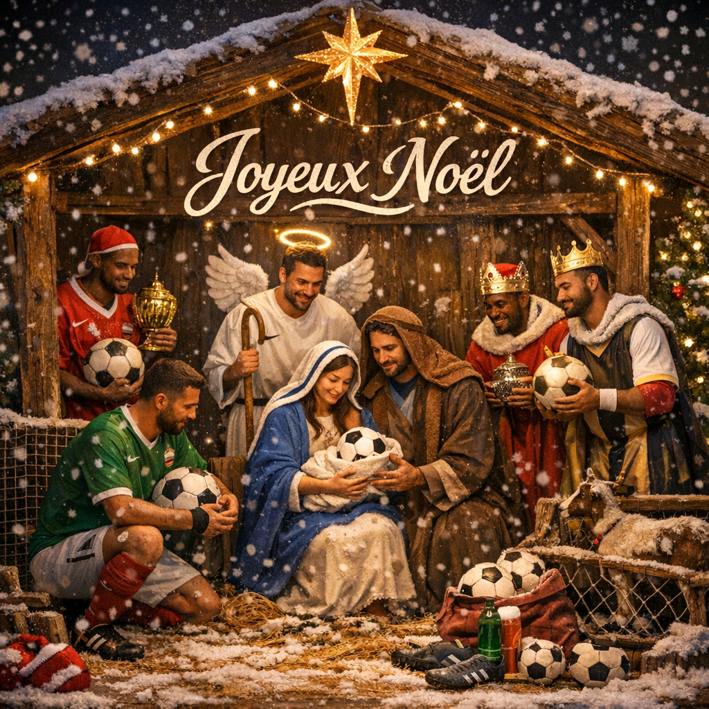 Joyeuses fêtes de Noël !🎄⚽