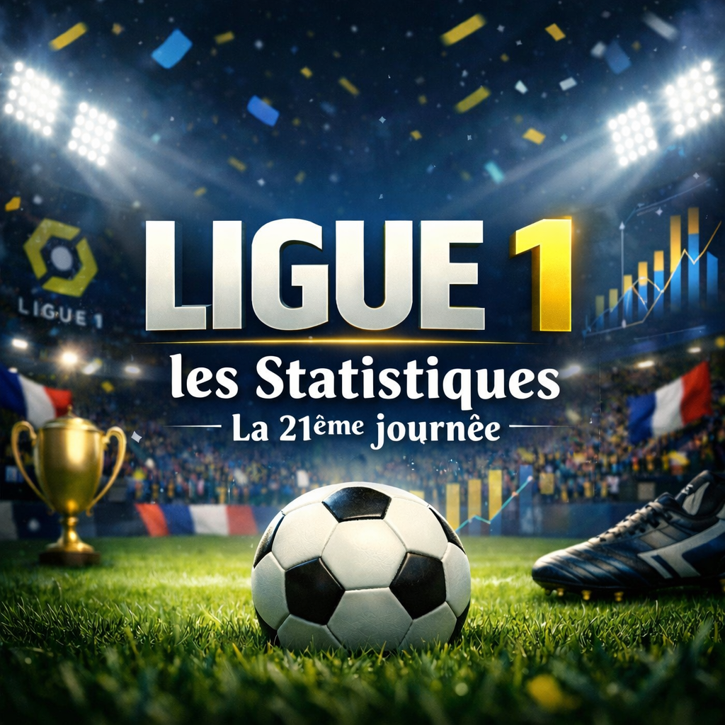 La 21ᵉ journée de Ligue 1 en chiffres :