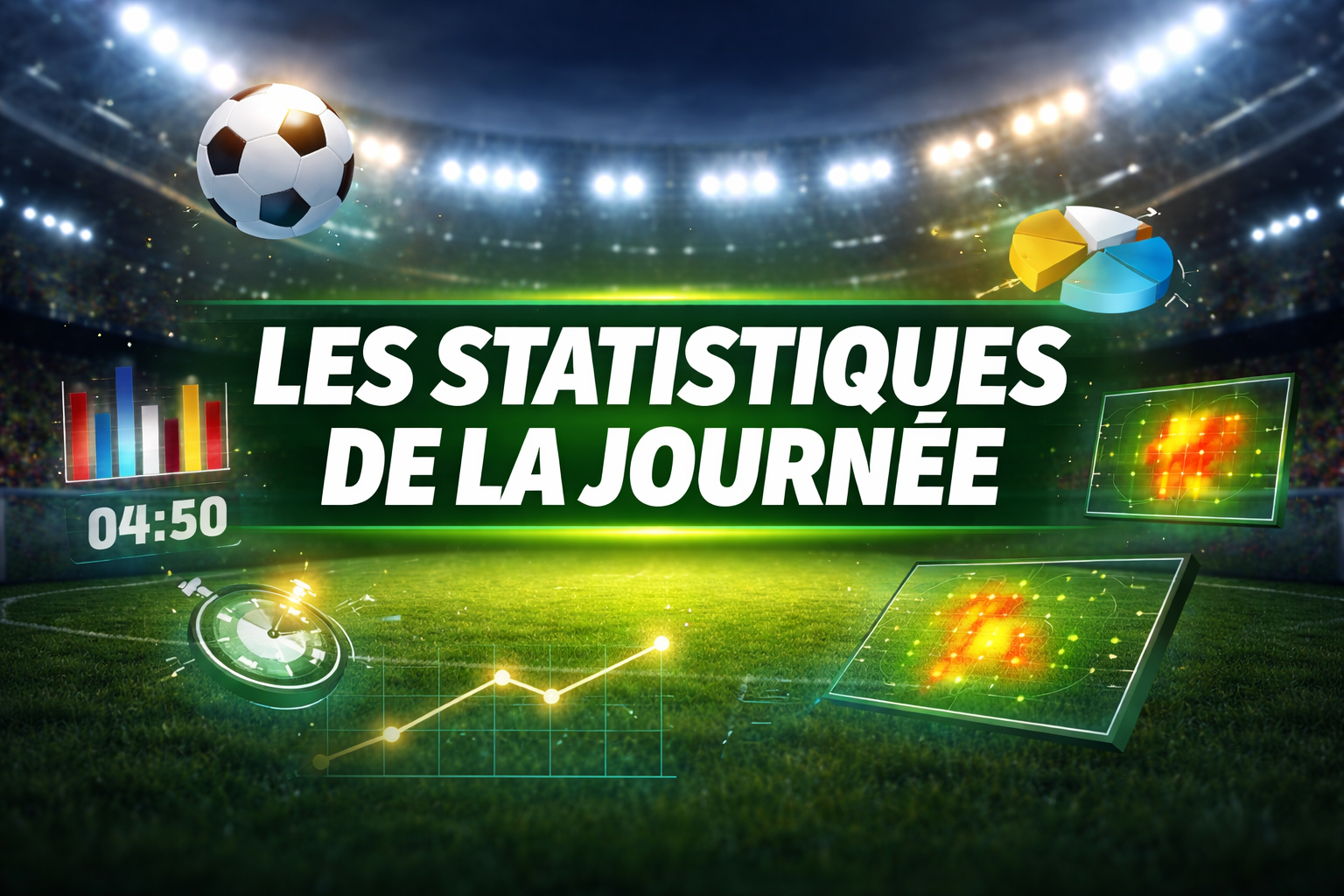 La 34ᵉ journée de Ligue 1 en chiffres :