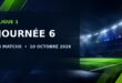 Ligue 1 – Journée 6 : 5 matchs – 10 octobre 2026